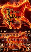 Fire War Horse Affiche