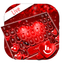 Live Floating Love Heart Valentine Keyboard Theme-APK