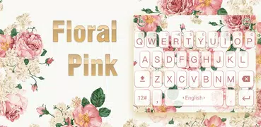 Floral Light Keyboard Theme