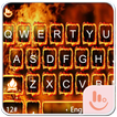 Burning Fire Keyboard Theme
