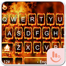 APK Burning Fire Keyboard Theme