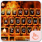 Burning Fire Keyboard Theme ícone