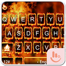 Burning Fire Keyboard Theme aplikacja