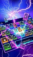 Tema de teclado de iluminação de cor de flash imagem de tela 1