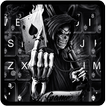 Poker Skull Death Keyboard Theme