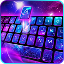 APK Galaxy 3D Hologram Keyboard Theme
