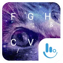 Galaxy Cat Keyboard Theme APK download