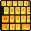 Gold Mechanical Style Keyboard Theme