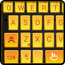 Gold Mechanical Style Keyboard Theme APK