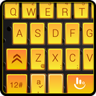 Gold Mechanical Style Keyboard Theme иконка