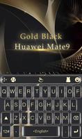 Gold Black Mate Affiche