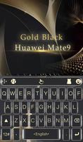 Gold Black Mate Plakat