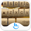 Luxury Gold Keyboard Theme