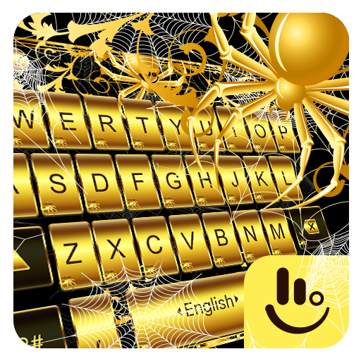 Gold Spider Knight Keyboard Theme