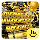 Gold Spider Knight Keyboard Theme APK