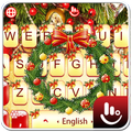 Golden Christmas Keyboard Theme