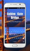 Keyboard for Golden Gate Bride poster