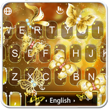Golden Glitter Butterfly icon