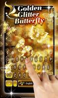 Golden Glitter Butterfly screenshot 1