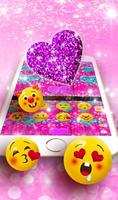 Glitter Pink Heart screenshot 1