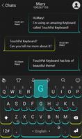 Green & Yellow Keyboard Theme syot layar 2