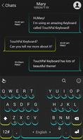 Green & Yellow Keyboard Theme syot layar 3