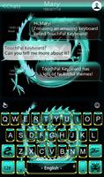 Fire Dragon Keyboard Theme Screenshot 1