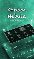 TouchPal Green Nebula Keyboard capture d'écran 1