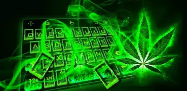 Green Weed Keyboard Theme