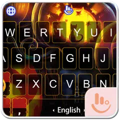 Purple Boundary Keyboard Theme APK Herunterladen