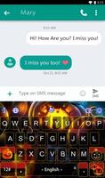 Purple Boundary Keyboard Theme screenshot 1