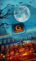 Live Halloween Night Keyboard Theme ảnh chụp màn hình 2