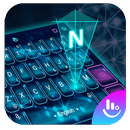 Hologram Neon Keyboard Theme-APK