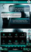 Horror Ghost Keyboard Theme تصوير الشاشة 2