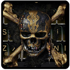 Skeleton Skull Keyboard Theme icon