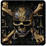 Skeleton Skull Keyboard Theme icon