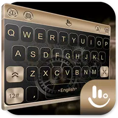Keyboard Theme for Gold color APK download