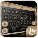 HUAWEI Gold P10 Tema Keyboard APK