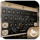 HUAWEI Gold P10 Keyboard Theme icono