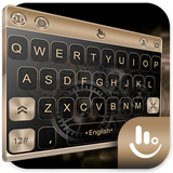 Keyboard Theme for Gold color آئیکن