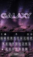 Fantasy Galaxy Keyboard Theme پوسٹر