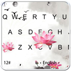 Ink Painting Lotus Keyboard Theme icon