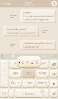 TouchPal Ivory Keyboard Theme ảnh chụp màn hình 3