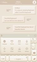 TouchPal Ivory Keyboard Theme ảnh chụp màn hình 1