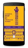 Basketball Keyboard poster