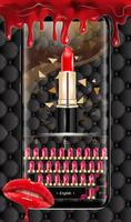 Lipstick Keyboard Theme 海报