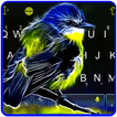 Live Neon Bird Keyboard Theme