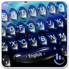 Live 3D Blue Water Keyboard Theme simgesi