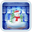 Live Christmas Snow Keyboard Theme