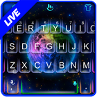 Live Starry Sky Keyboard Theme Zeichen